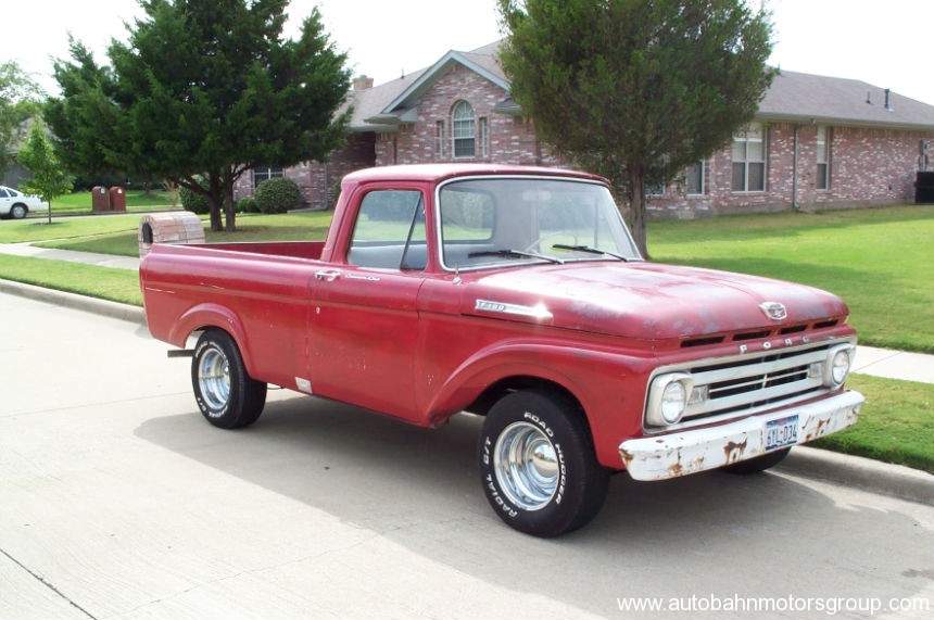 1962 Ford f100 unibody parts #5